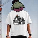 [White] Don't Pick Fights with Roof Goblins T-Shirt