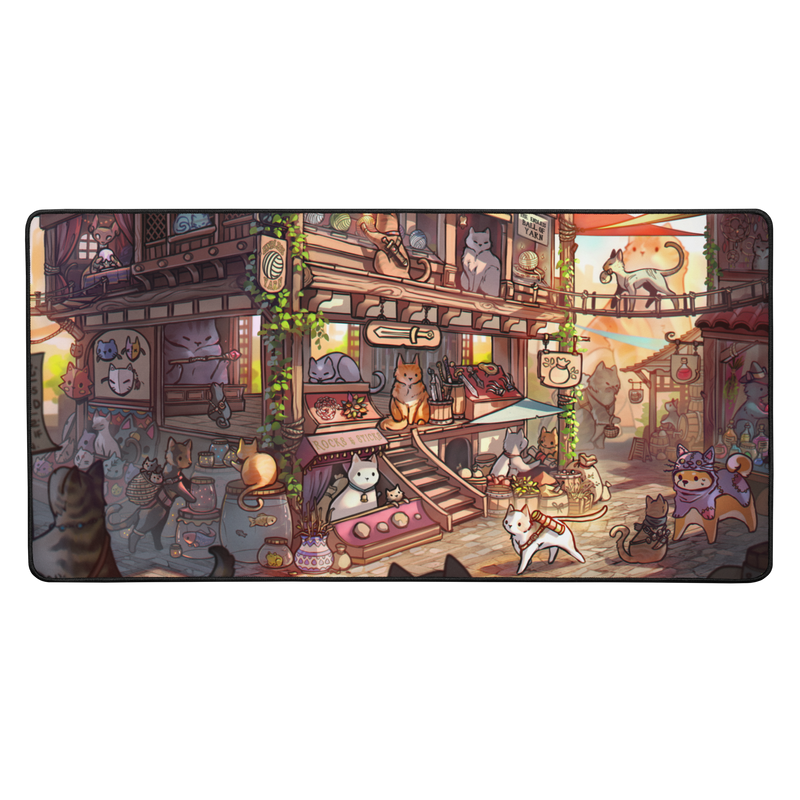 Passing Through Desktop Mat