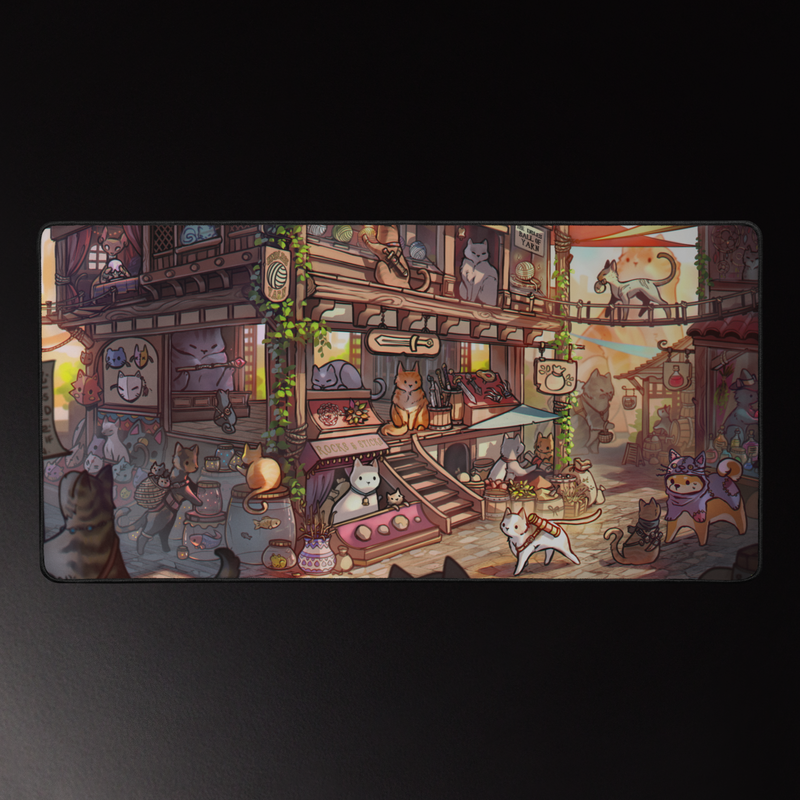 Passing Through Desktop Mat