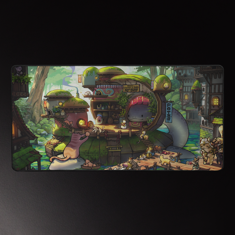 Yurtles Traveling Pot Shop Mat